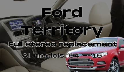 Ford Territory Stereo Replacement