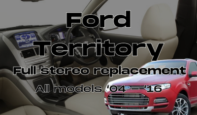 Ford Territory Stereo Replacement