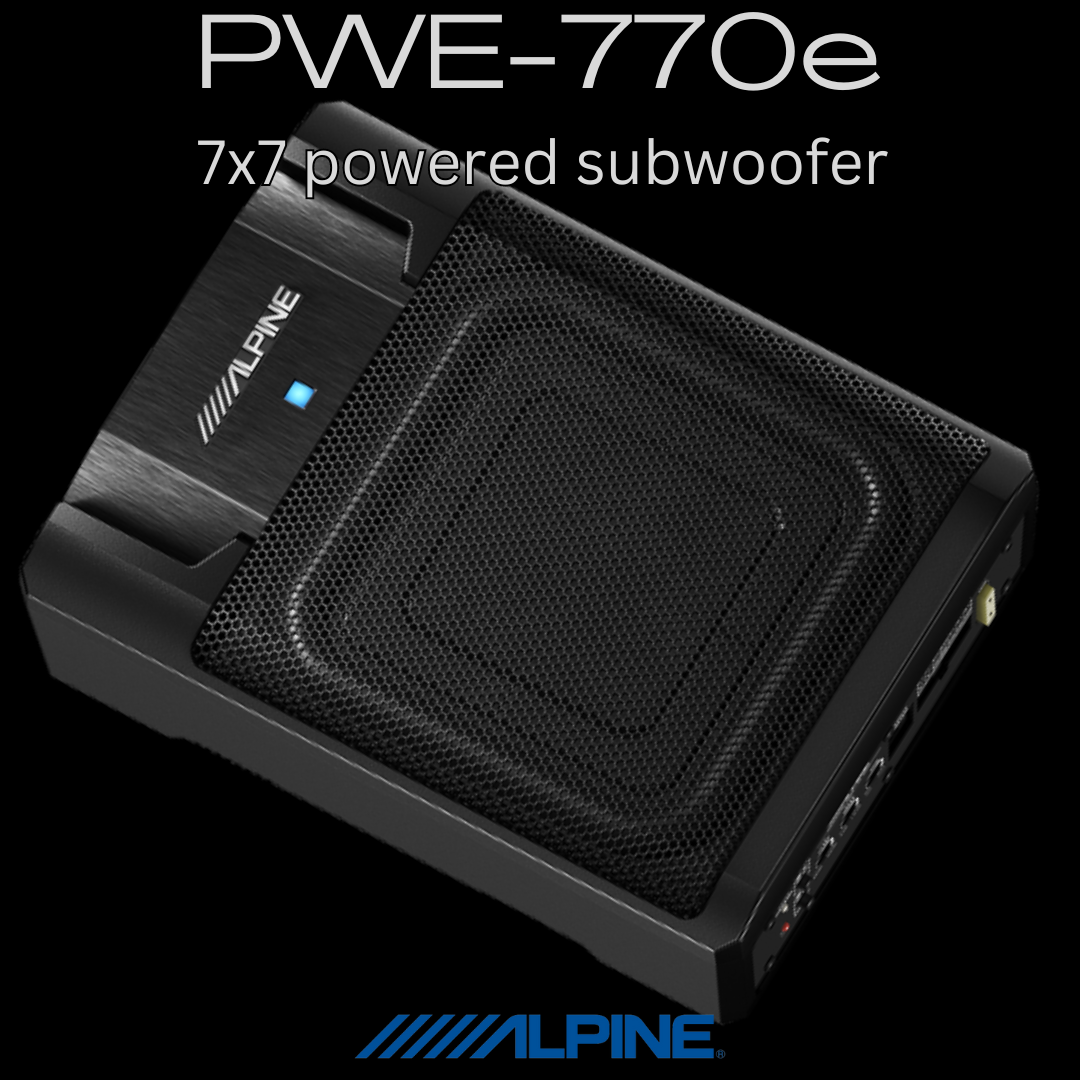 Alpine PWE-M770e subwoofer