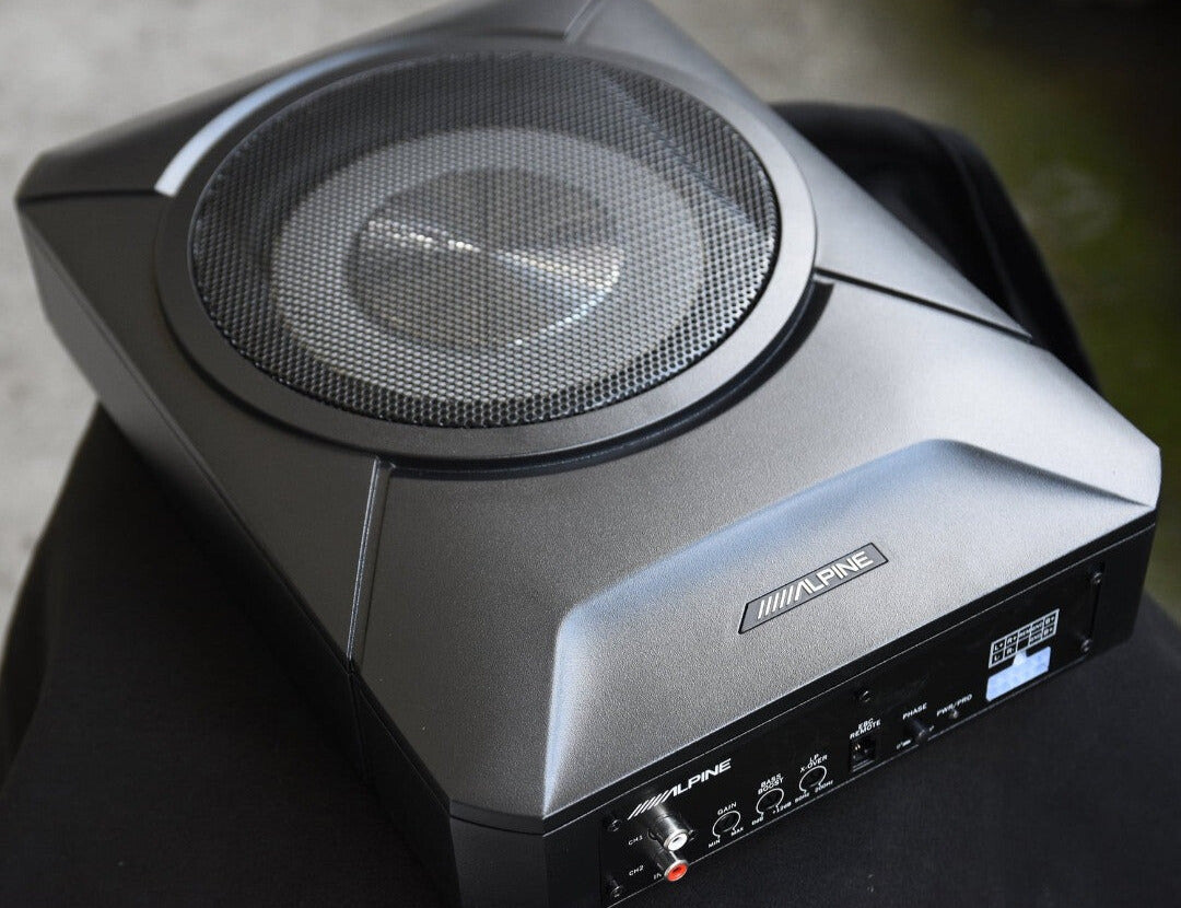 Alpine PWE-s800 underseat subwoofer