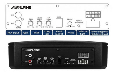 Alpine PWE-s800 underseat subwoofer