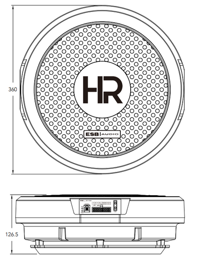 ESB HR 11 SW Spare Wheel Subwoofer