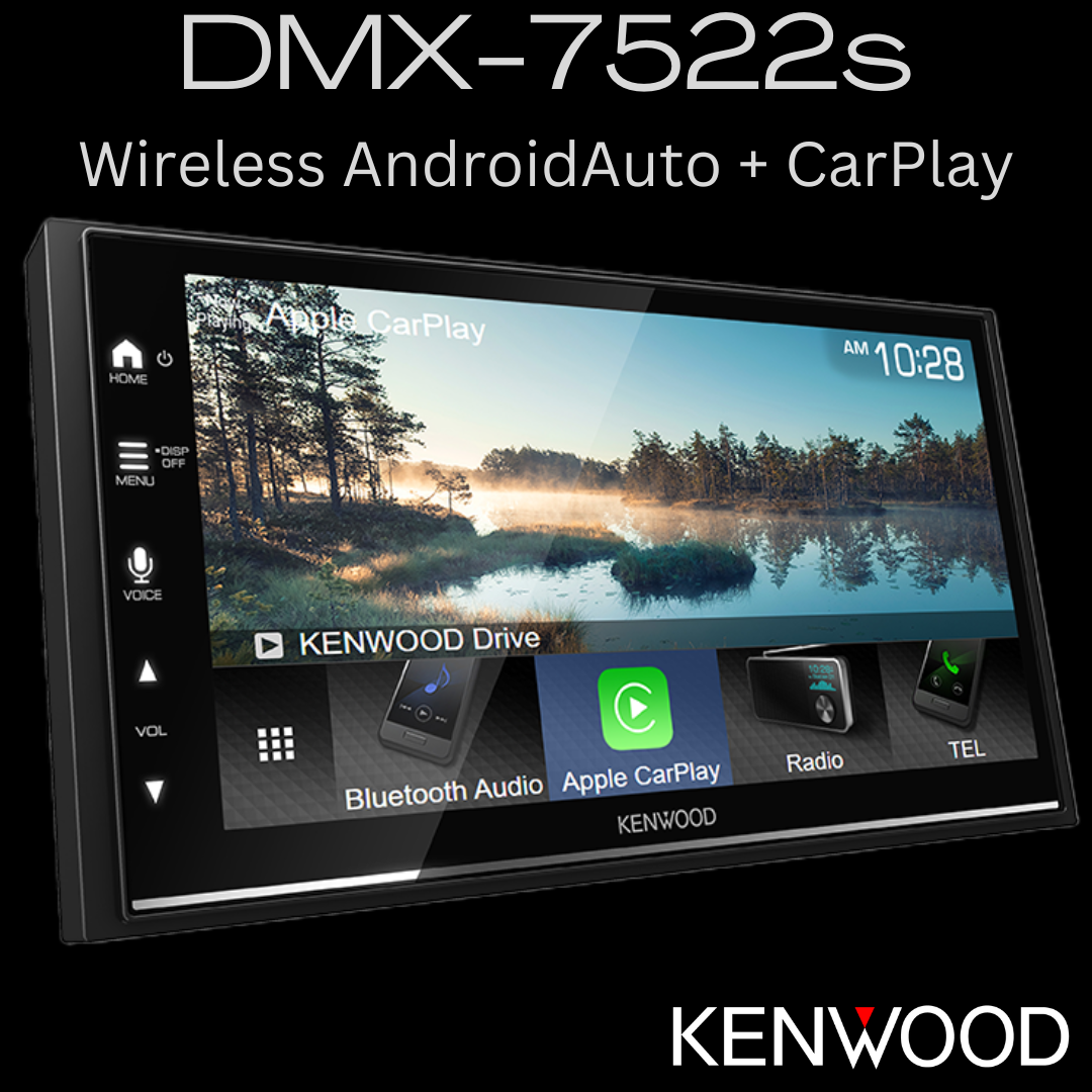 Kenwood DMX7522s wireless Android Auto/CarPlay stereo