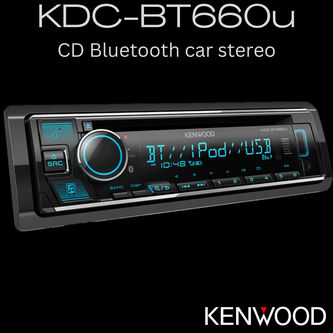 Kenwood KDC-BT660U Bluetooth CD stereo