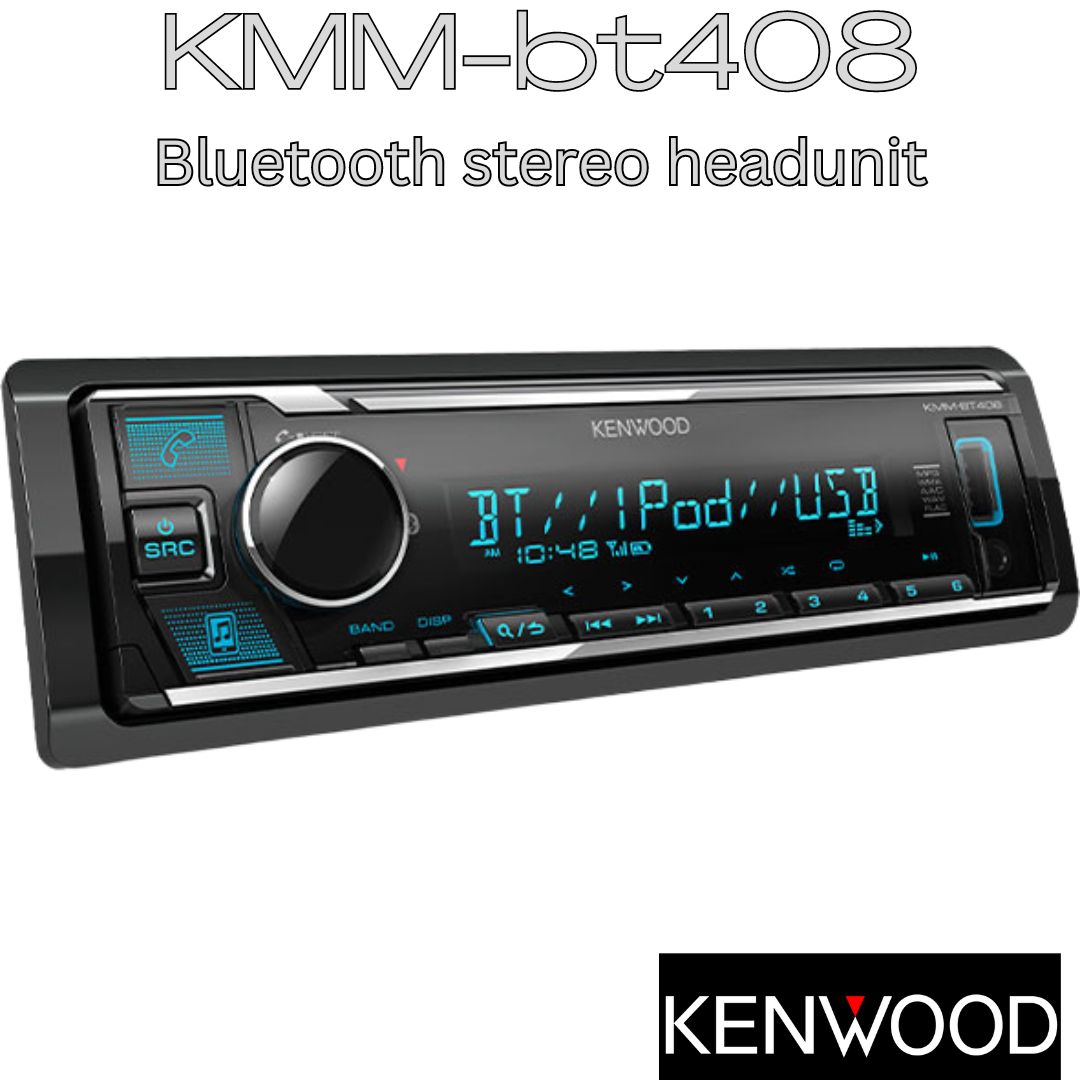 Kenwood KMM-bt408 Bluetooth car stereo