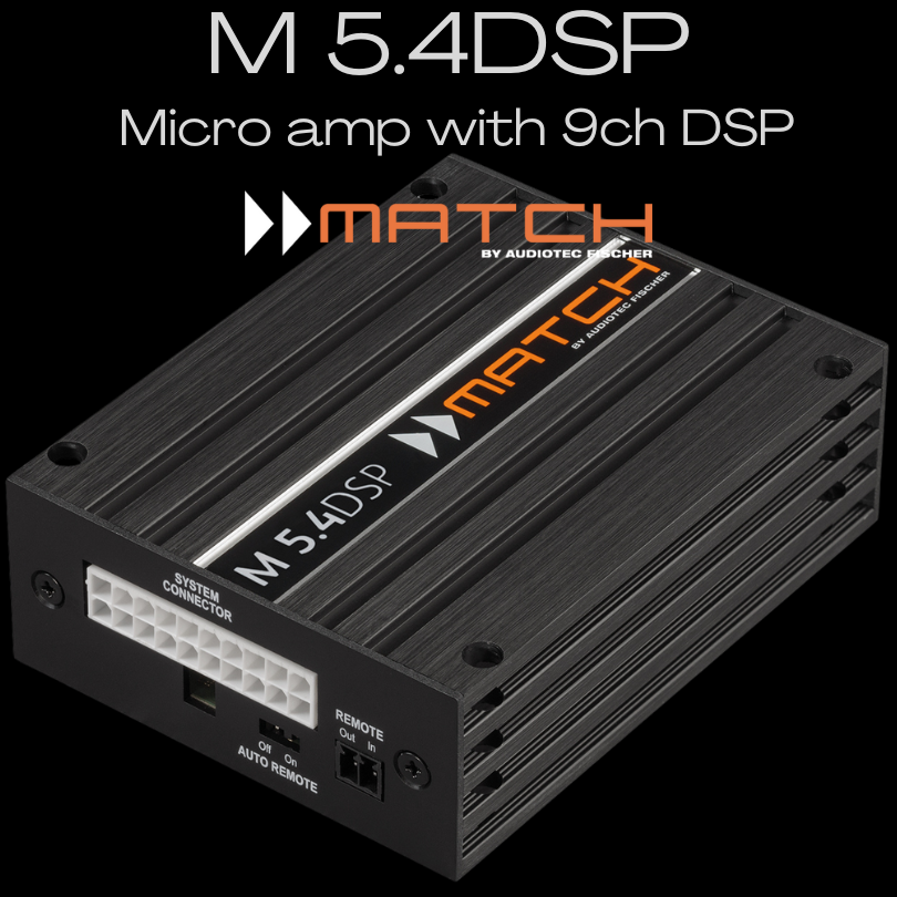 Match M 5.4DSP processor amplifier