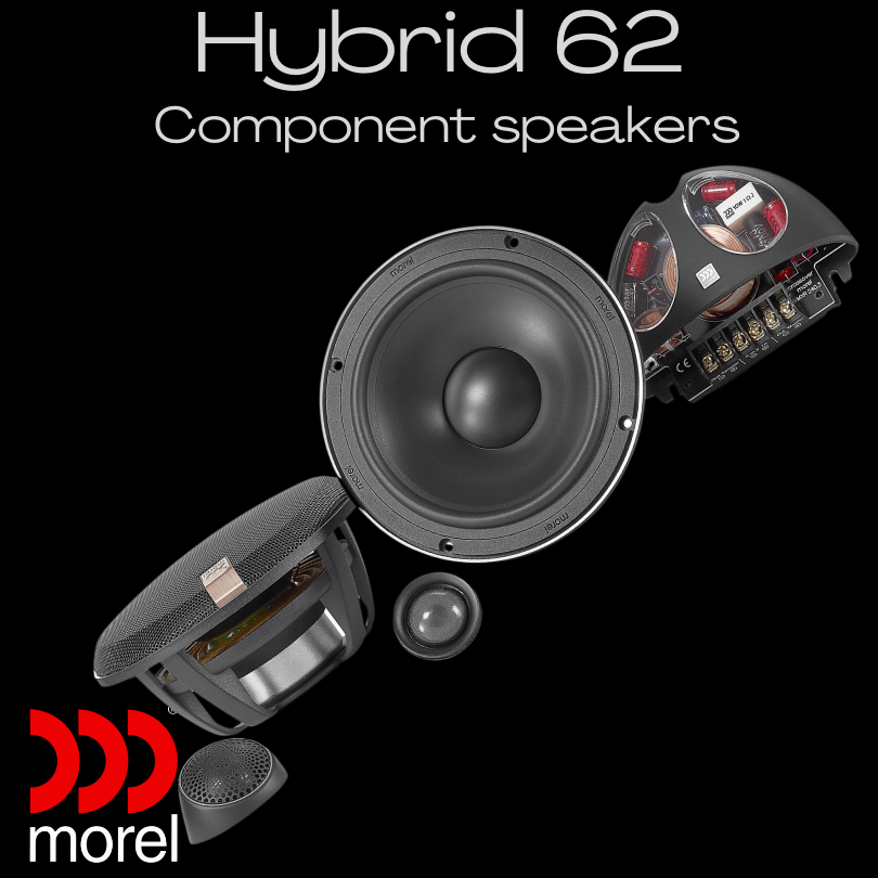 Morel Hybrid 62 component speakers