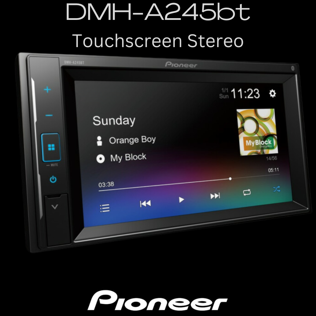 Pioneer DMH-A245BT touch screen car stereo