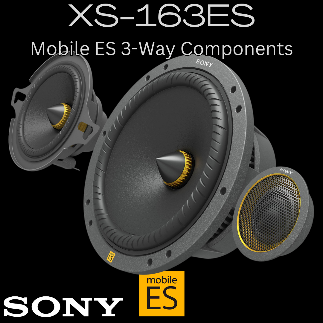 Sony XS-163ES 3-way component speakers