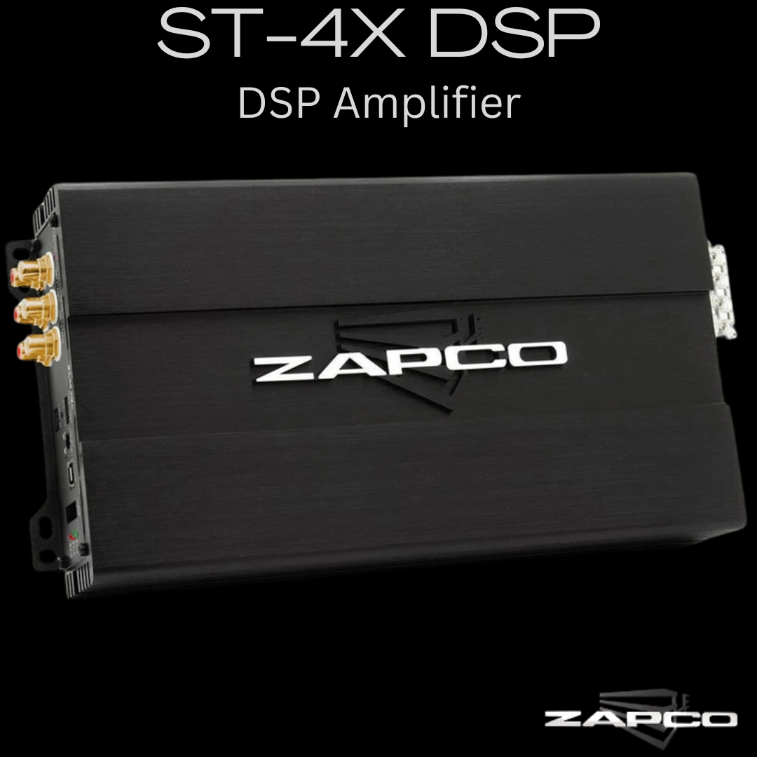 Zapco ST-4X DSP 4 channel amp processor